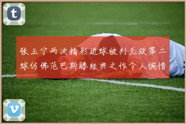 张玉宁两次精彩进球被判无效第二球仿佛范巴斯滕经典之作令人惋惜